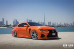 Lexus RC F on Vossen Wheels (VFS6) 2017 года